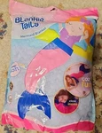 Blankie Tails Mermaid Blanket 56" Long Dark Pink & Deep Blue Soft Cozy 4-13YR. Fixed Price $18.39.