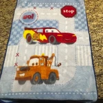 Disney Baby Pixar Cars Lightning Mcqueen Mater Fleece Throw Blanket 30X45 Blue. Fixed Price $28.99.