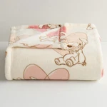 Disney Lilo & Stitch 60"X72" Plush Throw Blanket Valentines Day Love Hearts Pink. Fixed Price $30.77.