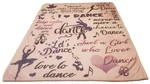 Mibddk Dancer Gifts Blanket Life Flannel Fleece Throw 50" X 40". Fixed Price $16.00.