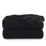 Longhui Bedding Black Cotton Cable Knit Throw Blanket For Couch Sofa Chair Be.... Fixed Price $41.55.
