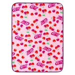 Coca-cola Cherry Coke Logo Collage Fleece Throw Blanket 45 X 60 Inches. Fixed Price $32.99.