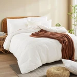 Nexhome Pro 100% Organic Cotton Duvet KING(104"X90"), White (no Comforter). Fixed Price $94.99.