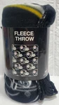 Pittsburgh Steelers 50" By 60" Fleece Helmet Repeat Throw Blanket - Nfl. Fixed Price $14.99.