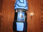Nfl Tennessee Titans Soft Silk Touch Throw Blanket Brand New 45" X 60". Fixed Price $19.99.