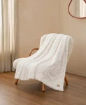 Ugg Natural Adalee 50" 70" Faux Fur Throw. Fixed Price $37.20.