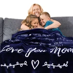 Filo Estilo Love You Mom Gifts For Birthday Mother's Blankets Fil.... Fixed Price $44.34.