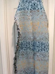 Throw Blanket Manual Woodworkers & Weavers Tapestry Blue Filigree 50X60 New. Fixed Price $23.85.
