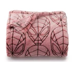 Marvel Avengers The Big One Plush Throw Blanket Oversized 5X6 Pink Spiderman. Fixed Price $8.39.