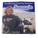 One-size-fits-all Snuggie With Sleeves And Pockets Green Envy. Fixed Price $19.99.