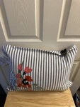 Nwt Lauren Ralph Maggie Stripe Decorative Throw Pillow 18"X. Fixed Price $65.79.