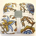 Nwt Vera Bradley Oversized Throw Blanket Marrakesh Vines Neutral 94" X 66" Plush. Fixed Price $36.99.