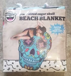 Giant Sized Sugar Skull Beach Blanket Big Mouth Inc. New. Fixed Price $18.24.