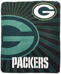 Nfl Green Bay Packers 100% Super Soft Sherpa Throw Blanket Large 50" X 60". Fixed Price $51.89.