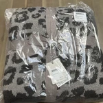 Barefoot Dreams The Wild Leopard Blanket Throw Charcoal Black 54" X 72". Fixed Price $149.99.