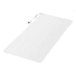 Costway Contemporary Polyester Fiber Electric Heated Twin Size Blanket White. Fixed Price $49.99.