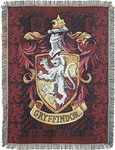 Harry Potter Woven Tapestry Throw Blanket, 48 X 60 Inches, Gryffindor Shield. Fixed Price $30.39.