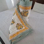 Bruld 400 Tc Pure Cotton Jaipuri Razai Rajasthan Printed Bed Blanket Ac Quilt. Fixed Price $130.00.