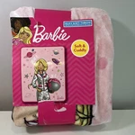 Barbie Silky Soft Throw Blanket 40X50 Pink Polyester & Cuddly. Fixed Price $14.99.