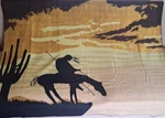New End The Trail Fleece Throw Gift Blanket Southwest Cowboy Soft Western Nip. Fixed Price $18.55.