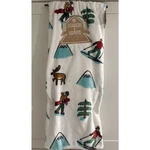 Mountain Snowboard Reindeer 60X70 Plush Throw Blanket Skiing New. Fixed Price $49.99.