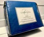 Charisma 1000 Sateen Solid Blue 3-PIECE King Duvet Cover Set W/ Shams Nwt!. Fixed Price $34.50.