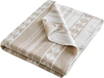 Woolrich Cotton Blend Jacquard Blanket With Whipstitch Edge, Lightweight All-sea. Fixed Price $103.11.