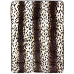 Leopard Print Huge Soft Plush Throw Blanket, 86" X 63". Fixed Price $29.95.