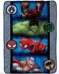 Franco Marvel Avengers Full Size Blanket 62 X 90. Fixed Price $15.99.