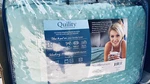 Quility Weighted Blanket, 60"X80" 15 Lbs, Aqua Cotton Nib. Fixed Price $39.00.