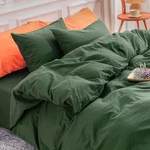 Nexhome Pro Duvet Cover Set Queen (90"X90"), Forest Green (no Comforter). Fixed Price $78.90.