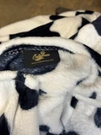 Catalonia Cow Print Oversized Blanket Hoodie Sweatshirt Giant Fleece Pullover. Fixed Price $19.99.
