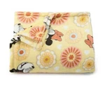 Disney's Oversized Supersoft Printed Plush Throw By The Big One Minnie Floral. Fixed Price $27.99.
