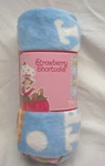 Cute Vintage Style Strawberry Shortcake 40" X 50" Soft Throw Blanket New. Fixed Price $18.50.