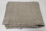 Levtex Home Mills Waffle Stitched Quilted Throw 60" 50" Taupe. Fixed Price $44.99.