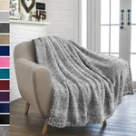 Fleece Blanket For Bed Sofa Couch Throws Super Soft Warm Cozy Fuzzy Microfiber. Fixed Price $36.99.