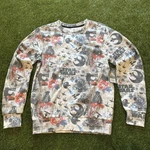 Disney Adult Sweatshirt Gray Black Small Star Wars Darth Vader Mens Nwt. Fixed Price $39.95.