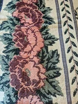 Crown Crafts Throw Blanket Vtg Floral Pink Green RN14900. Fixed Price $23.99.