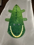 Comfy Tails Alligator Green Kids Throw Blanket Fleece Napping Sack 54 , 19. Fixed Price $31.95.