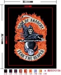 Sons Of Anarchy Mink Blanket. Fixed Price $35.00.