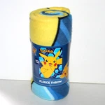 Pikachu Pokemon Fleece Throw Blanket Glitch 45 X 60 Manga Yellow Blue Kids. Fixed Price $19.99.