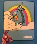 New Fortnite Unicorn Throw Blanket 46 X 60 Inches Kids Bedding Llama Fleece. Fixed Price $11.01.