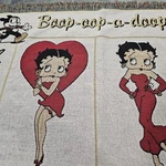 Betty Boop 2001 Danbury Mint Throw Blanket Tapestry Collectable Rare. Fixed Price $99.99.