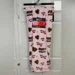 Hershey Extra Creamy Hearts Pink Plush Throw Blanket. Fixed Price $55.00.