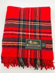 Bront Tweeds Wool Tartan Red Plaid Travel Blanket Rug Throw England Uk 58 X 70. Fixed Price $55.00.