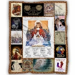 Labyrinth Blanket, Quotes Fleece, Sherpa Super Soft Comfy Warm. Fixed Price $78.95.