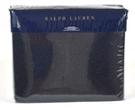 Ralph Lauren Home Annalina Durant King Bed Blanket Navy Blue Woven Cotton New. Fixed Price $244.99.