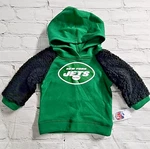Nfl 4T Toddler New York Jets Hooded Sweatshirt Sherpa Sleeve Hoodie -. Fixed Price $16.10.