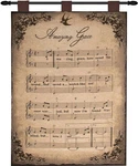 Manual Wall Hanging And Finial Rod, How Sweet The Sound, 26 X 36-INCH. Fixed Price $87.99.
