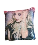 Carrie Underwood Cry Pretty Tour Concert Merch Sequin Velvet Pink Throw Pillow. Fixed Price $14.99.